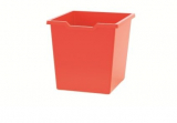 Plastová zásuvka JUMBO N3- červená