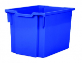 Plastová zásuvka JUMBO F3- modrá