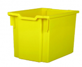 Plastová zásuvka JUMBO F3- žlutá