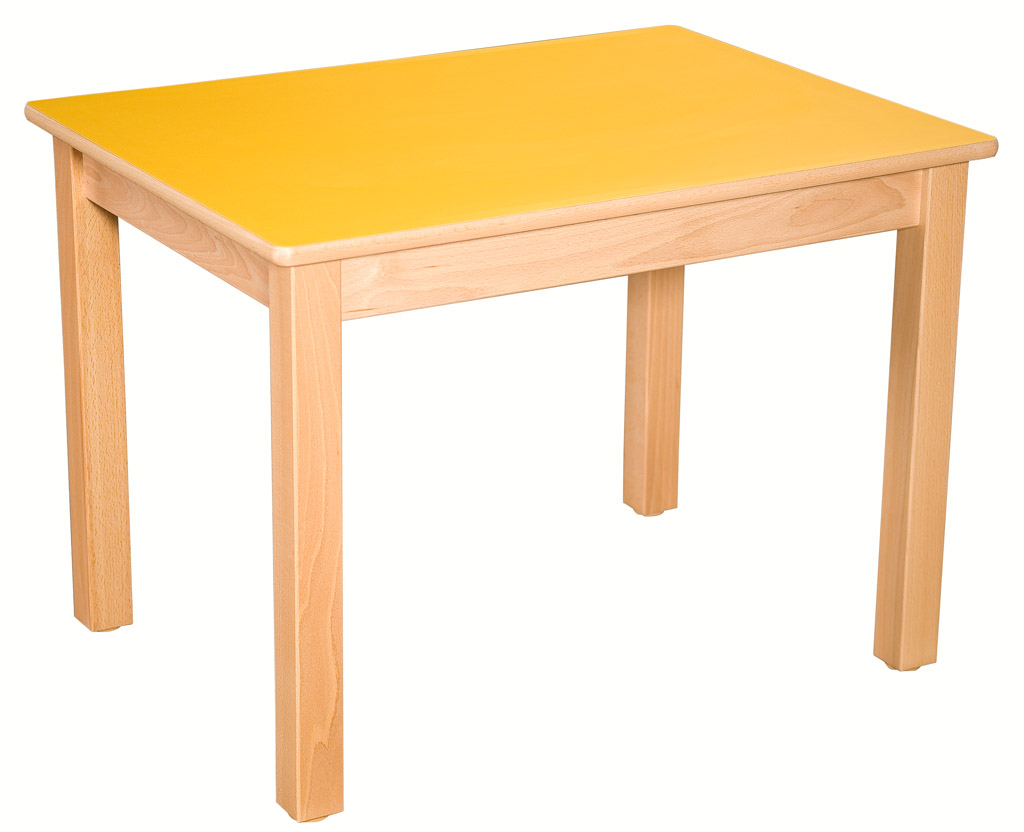 Stůl 70 x 60 cm-  podnož masivní buk