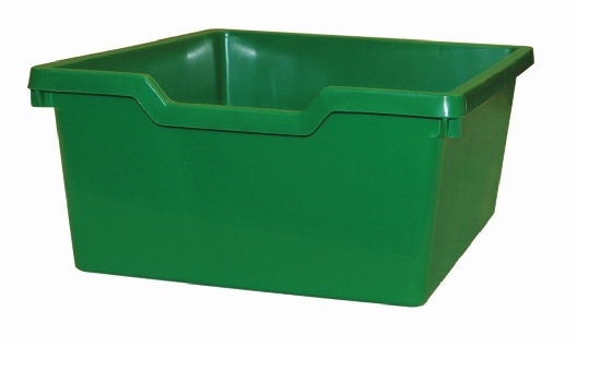 Plastová zásuvka DOUBLE N2- zelená