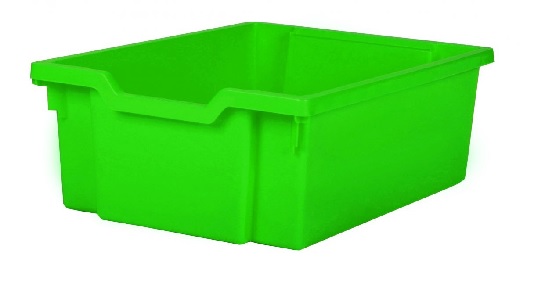 Plastová zásuvka DOUBLE F2- zelená