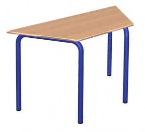 Variabilní stůl lichoběžníkový 120 x 52 cm