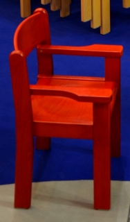 Židle s područkou TIM II A/P  - celomořené provedení