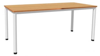 Stůl 180 x 80 cm- kovová podnož, deska UMAKART
