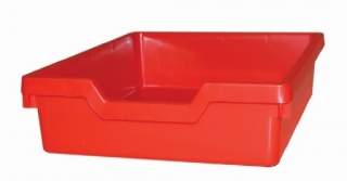 Plastová zásuvka SINGLE N1- červená