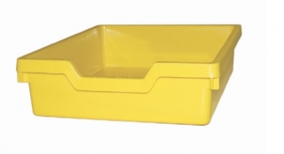 Plastová zásuvka SINGLE N1- pastelově žlutá