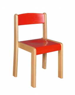 Stohovatelná židle TIM C- barevné  provedení