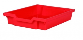 Plastová zásuvka SINGLE F1- červená