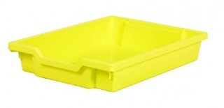 Plastová zásuvka SINGLE F1- pastelově žlutá