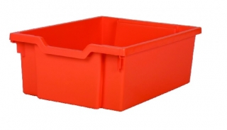 Plastová zásuvka DOUBLE F2- oranžová