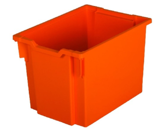 Plastová zásuvka JUMBO F3- oranžová